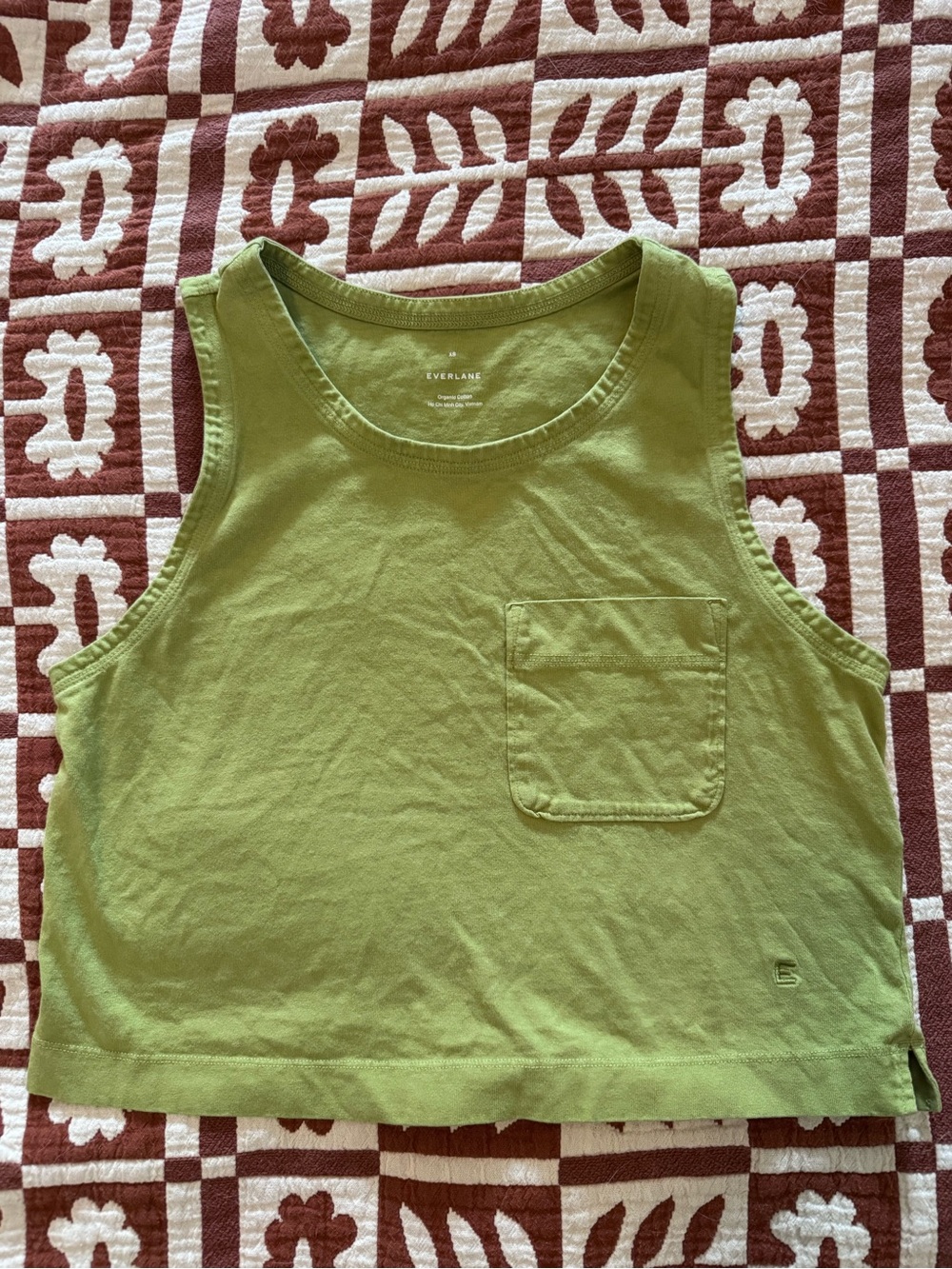 Everlane cropped tank.